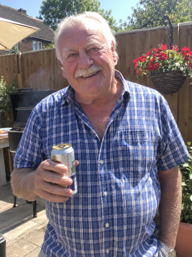 Granddad Ron in his original photograph